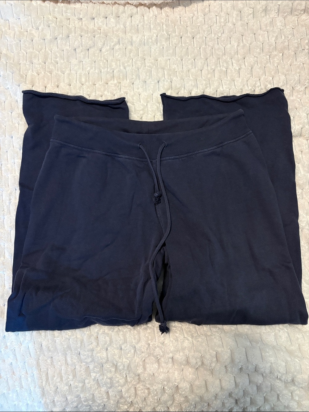 Brandy Melville Navy Drawstring Yoga Pants